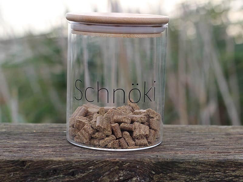 Personalisierbares Leckerliglas
